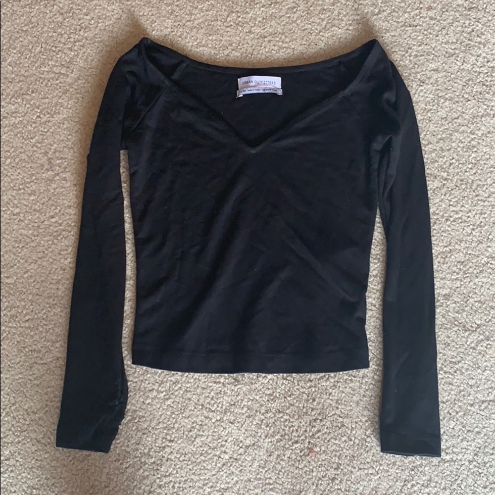 Urban outfitters v neck going out top